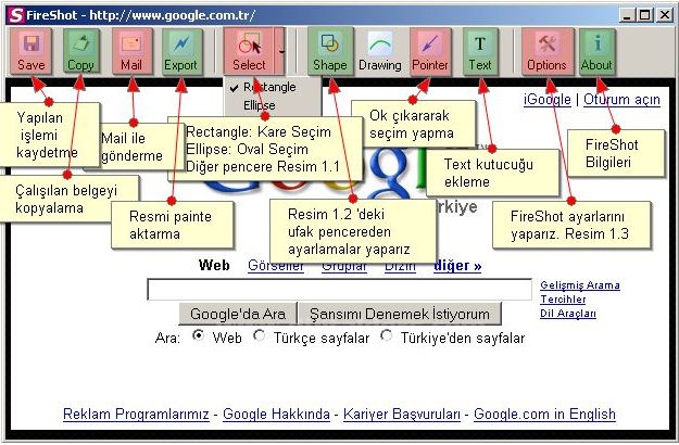 Firefox Eklentisi FireShot