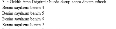 Javascriptte Döngüler For, While, Do-while, Break, Continue, For-in