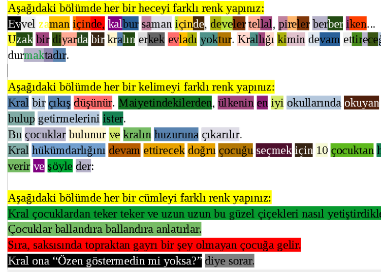 Metin Seçme Uygulaması